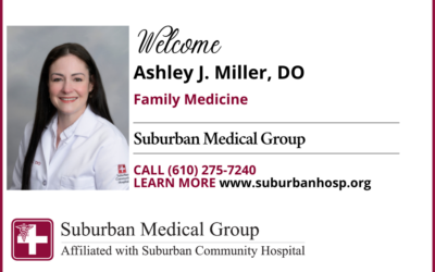 Suburban Community Hospital Welcomes  Ashley J. Miller, DO to Suburban Medical Group