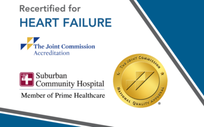 SUBURBAN COMMUNITY HOSPITAL EARNS THE JOINT COMMISSION’S RECERTIFICATION FOR HEART FAILURE